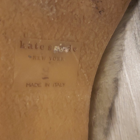 Kate Spade Genuine Leather and Fur Booties - size 10 - Picture 3 of 9